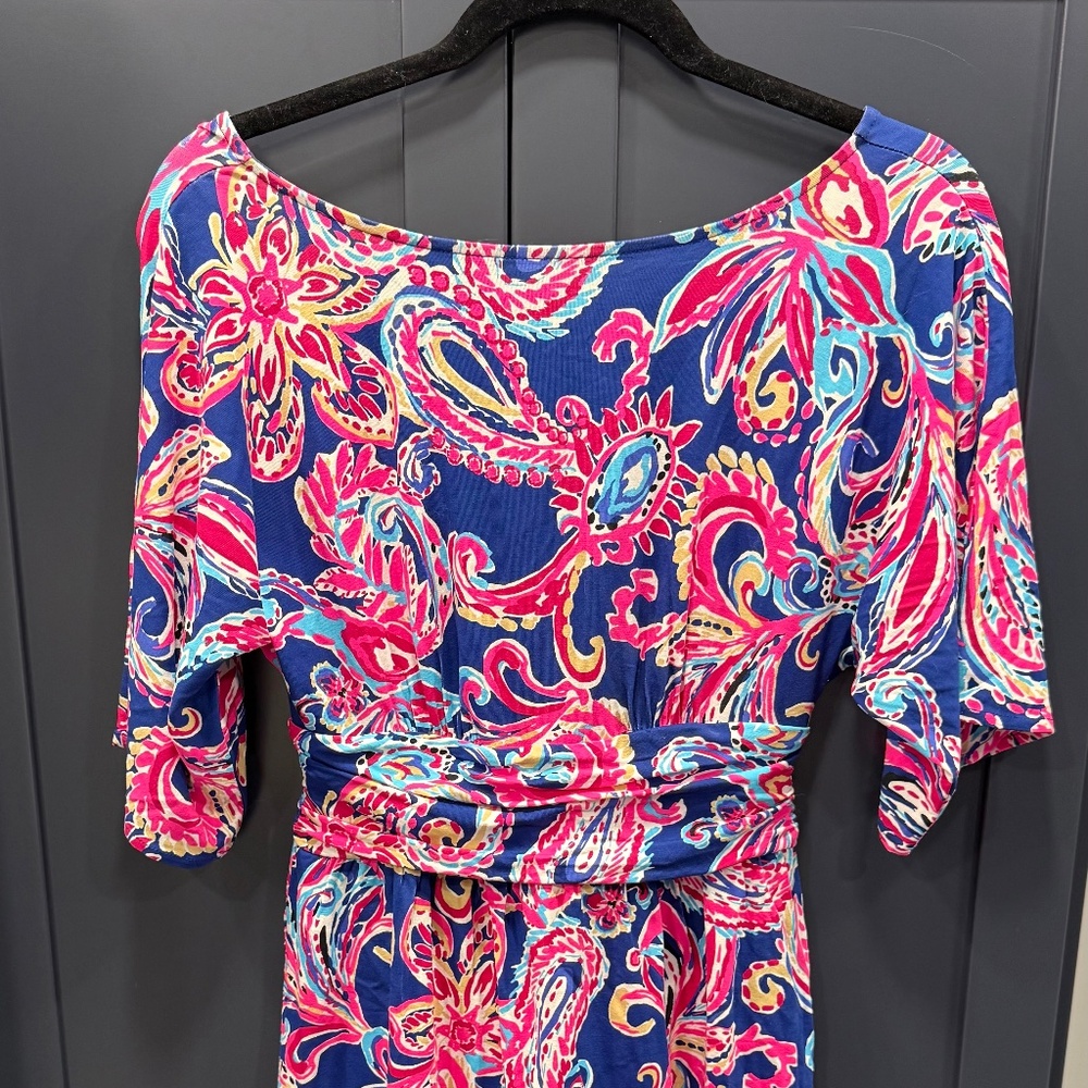 Lilly Pulitzer Parigi Boat Neck Romper – “Flitting About” – XS – NWT